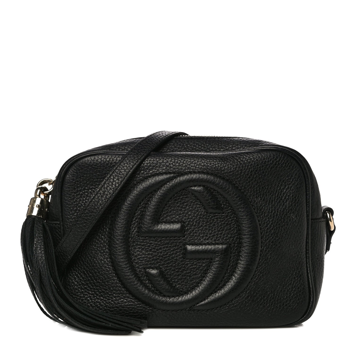 Gucci Pebbled Calfskin Small Soho Disco Bag Black 1 of 22