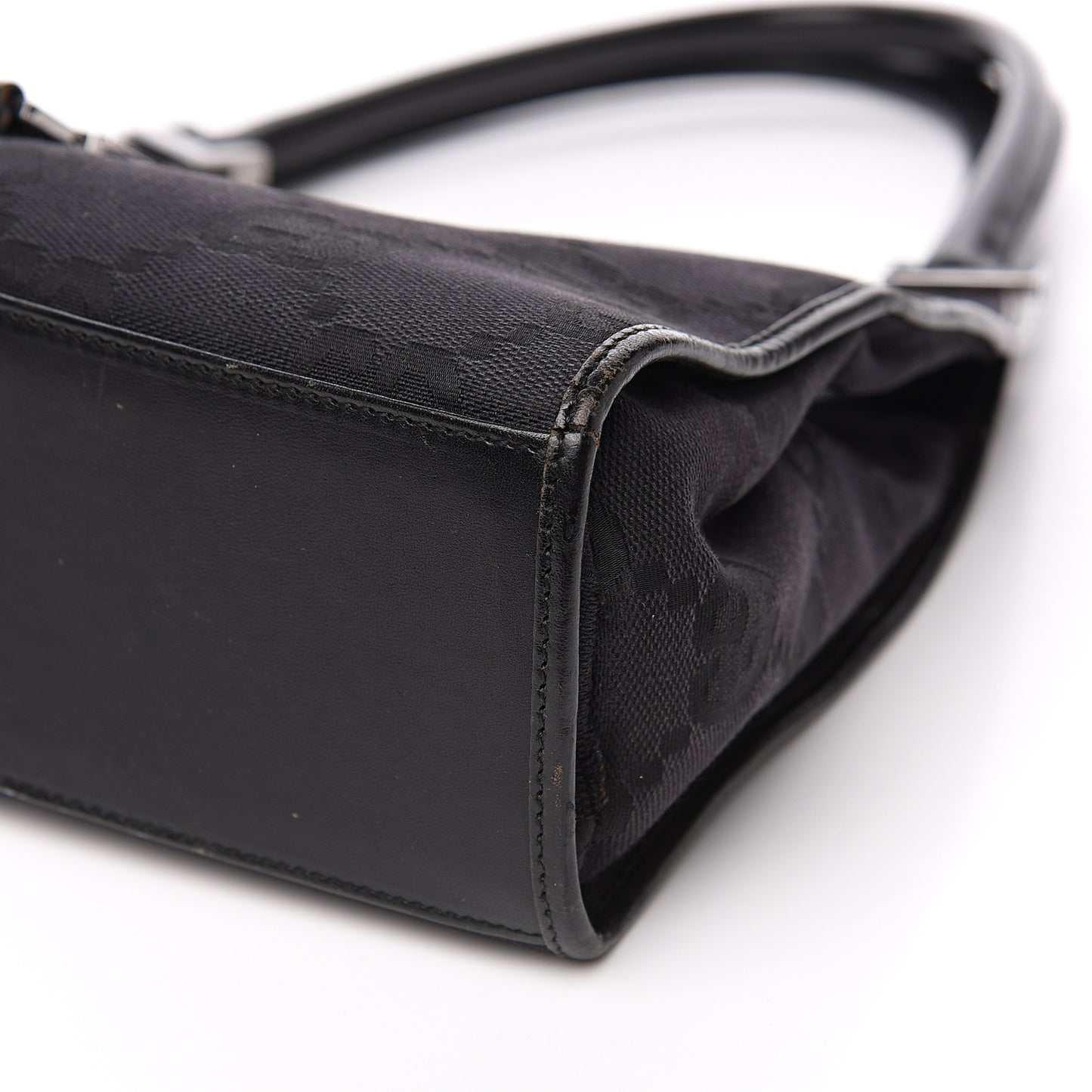 Monogram Jackie Shoulder Bag Black