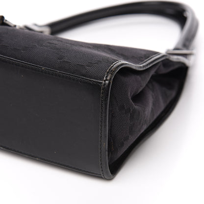 Gucci Monogram Jackie Shoulder Bag Black 11 of 17