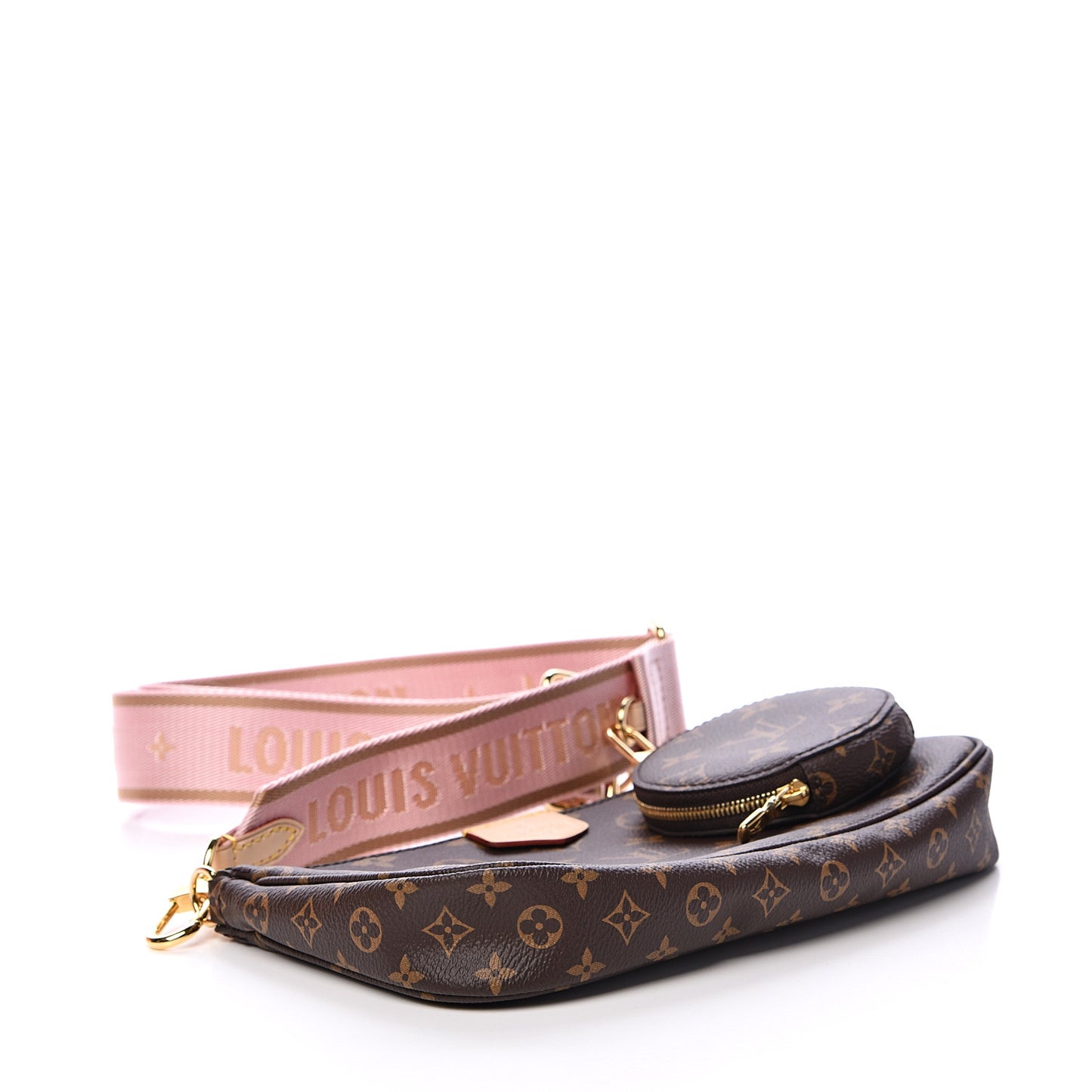 Monogram My LV World Tour Multi Pochette Accessories Rose Clair