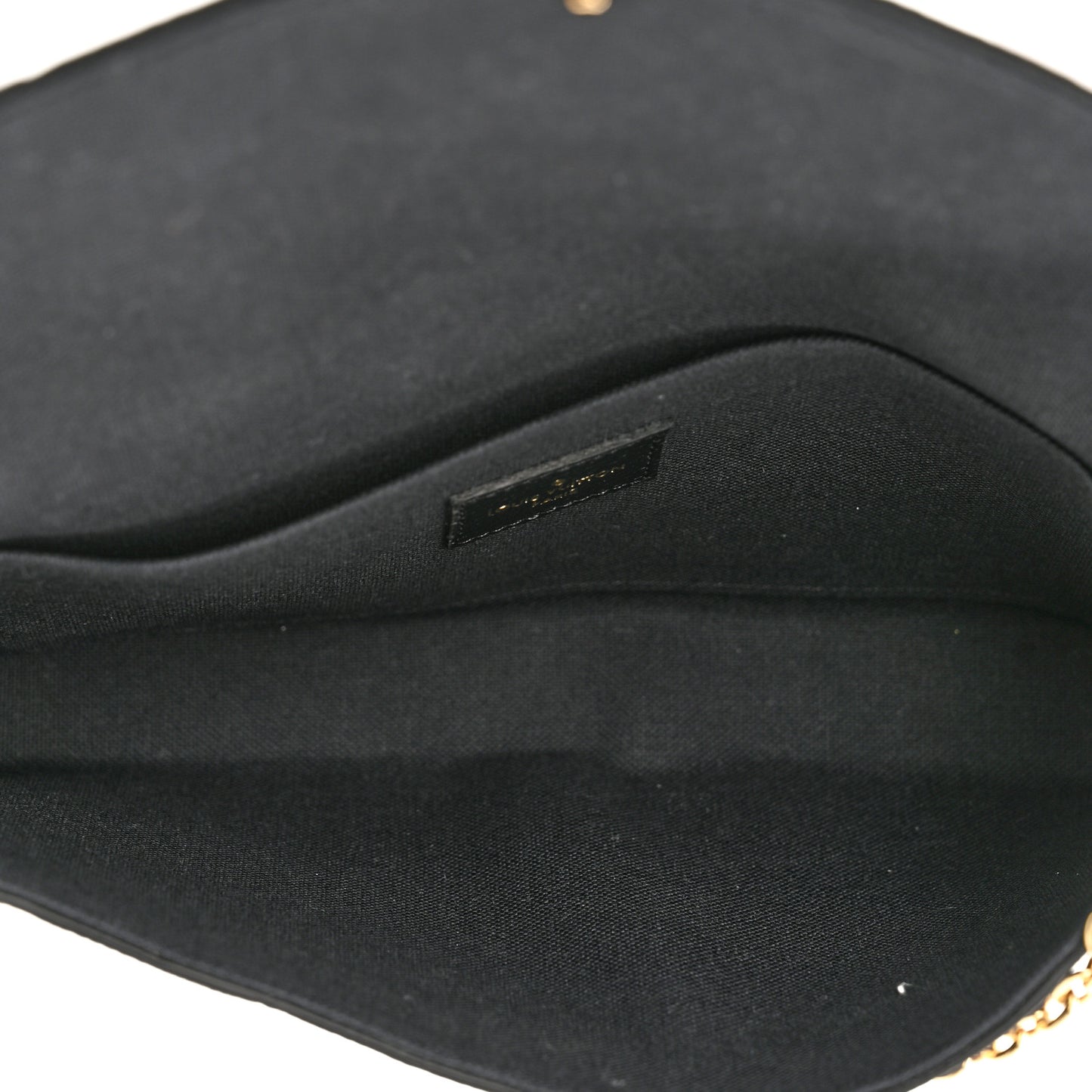 Empreinte Pochette Felicie Chain Wallet Black