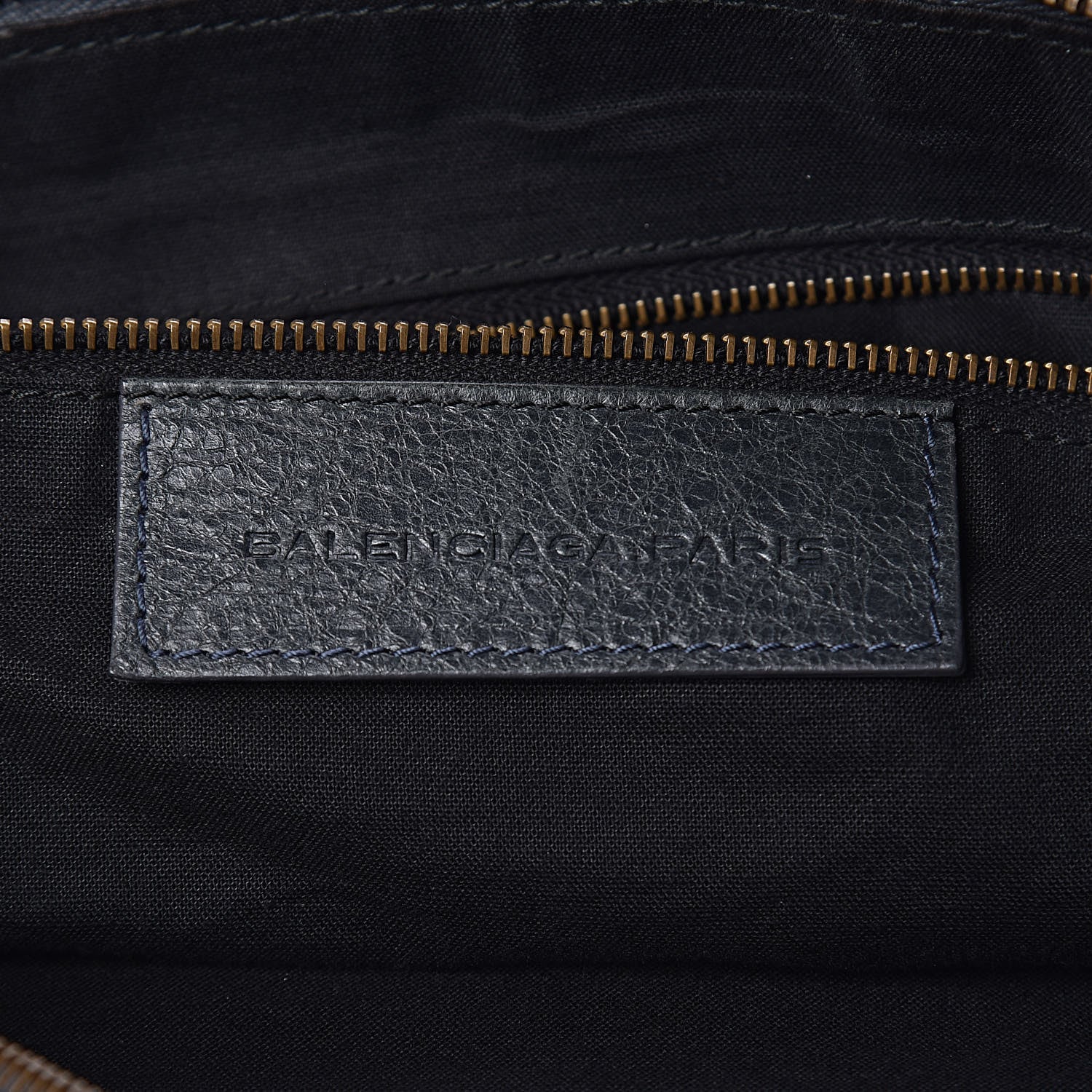 Balenciaga Agneau Classic Hardware Day Hobo Anthracite 8 of 13