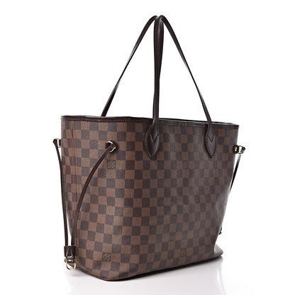 Louis Vuitton Damier Ebene Neverfull MM 3 of 10
