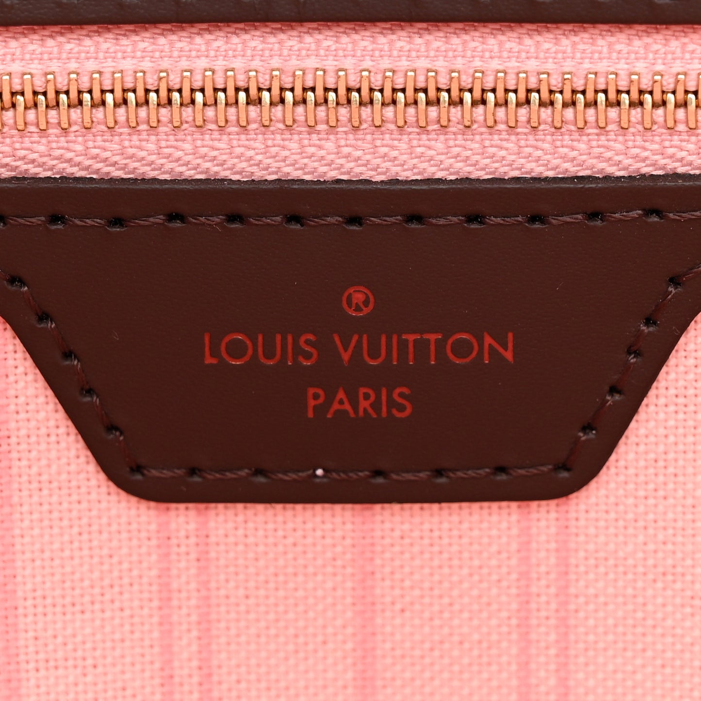 Damier Ebene Neo Neverfull MM Rose Ballerine