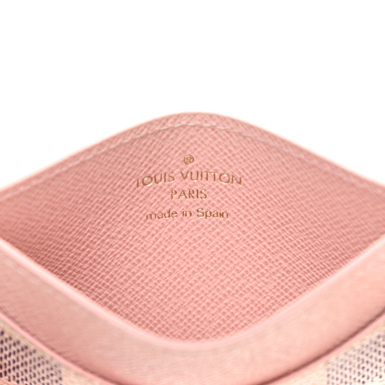 Louis Vuitton Damier Azur Daily Card Holder Rose Ballerine 6 of 9