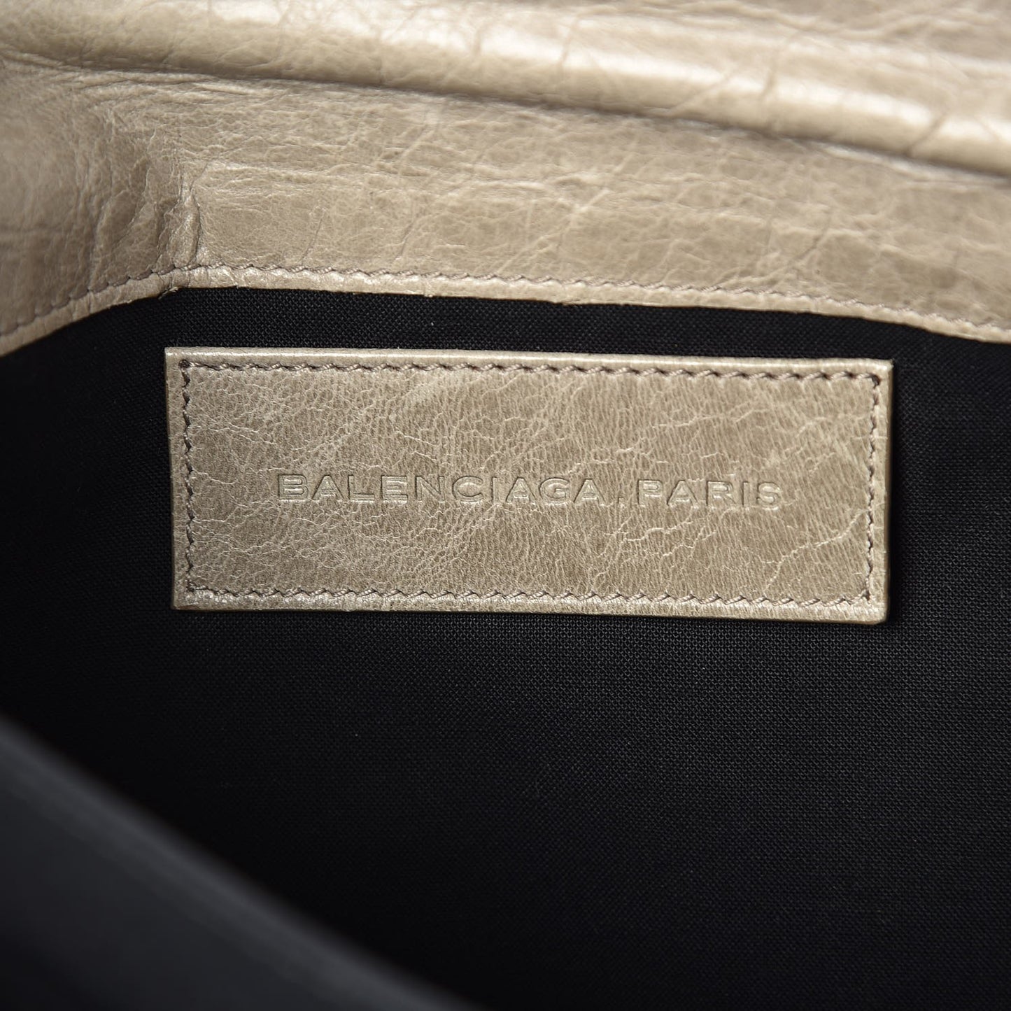 Agneau Giant Brogues Hardware Envelope Clutch Galet