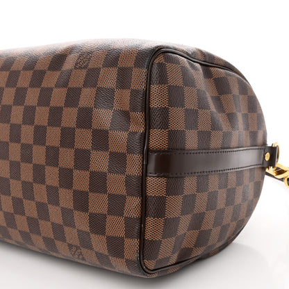 Louis Vuitton Damier Ebene Speedy Bandouliere 30 10 of 10