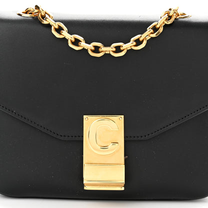 Celine Shiny Calfskin Small C Bag Black 8 of 11