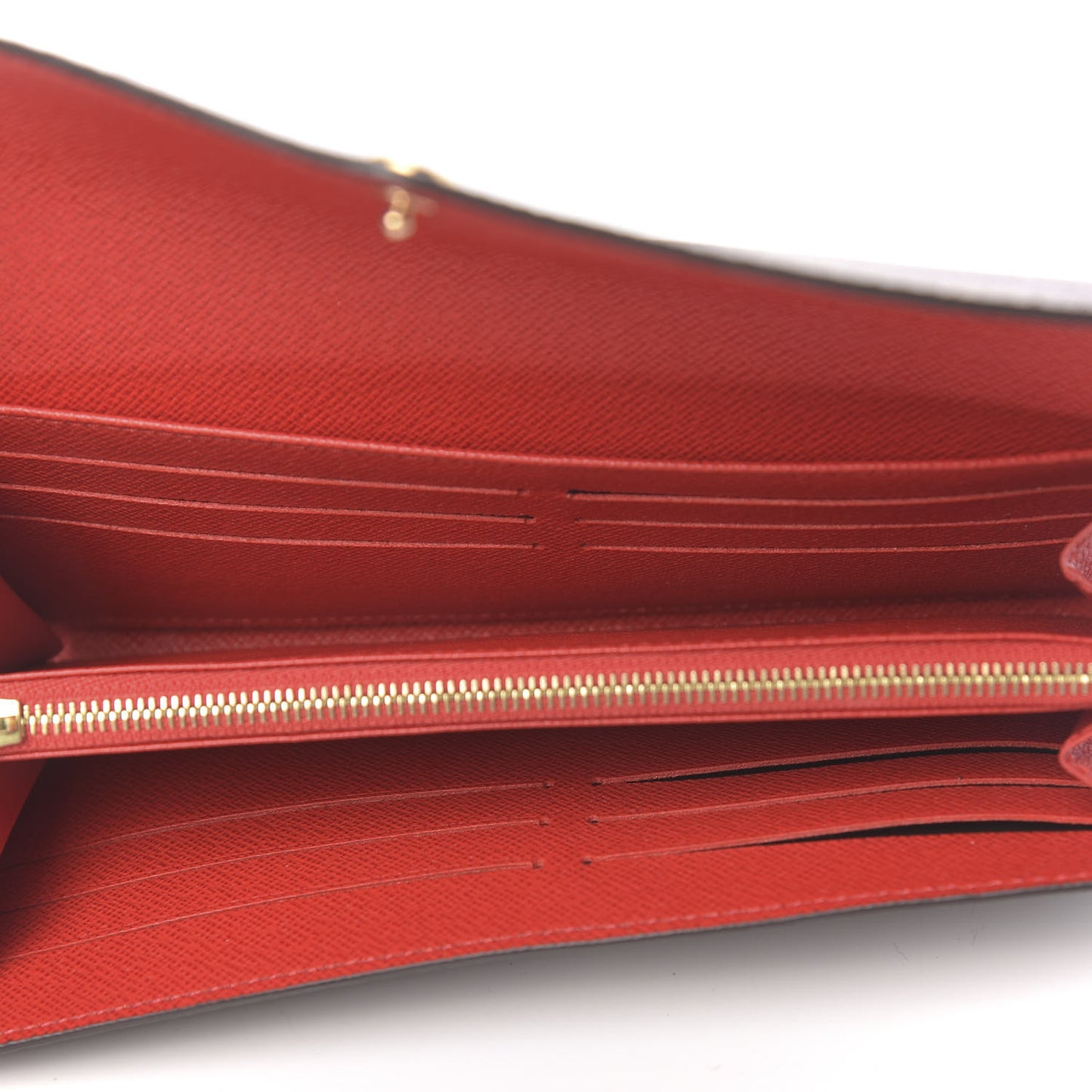Monogram Sarah Wallet NM Coquelicot