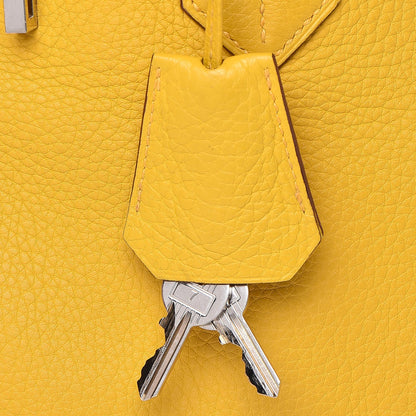 Hermes Taurillon Clemence JPG Shoulder Birkin II Soleil 26 of 39