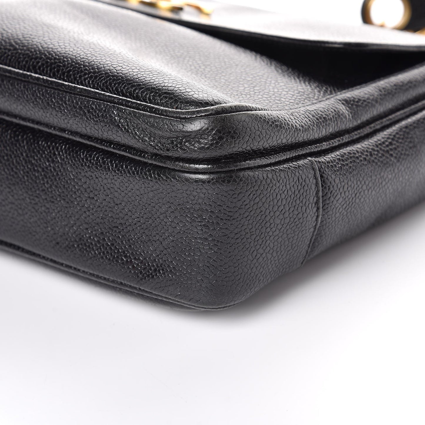 Caviar Shoulder Bag Black