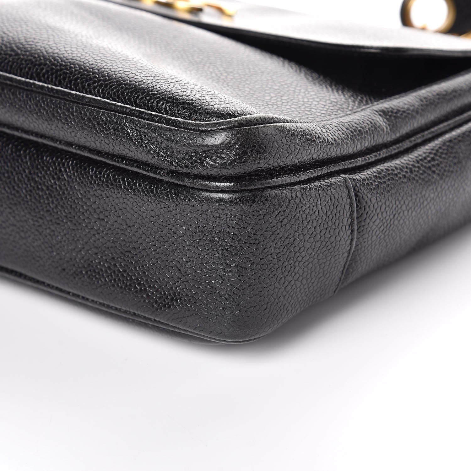 Chanel Caviar Shoulder Bag Black 12 of 14