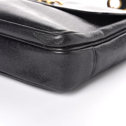 Chanel Caviar Shoulder Bag Black 12 of 14