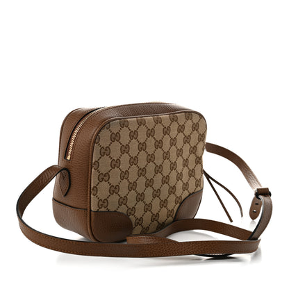 Gucci Monogram Mini Bree Messenger Bag Beige Tabacco 2 of 10