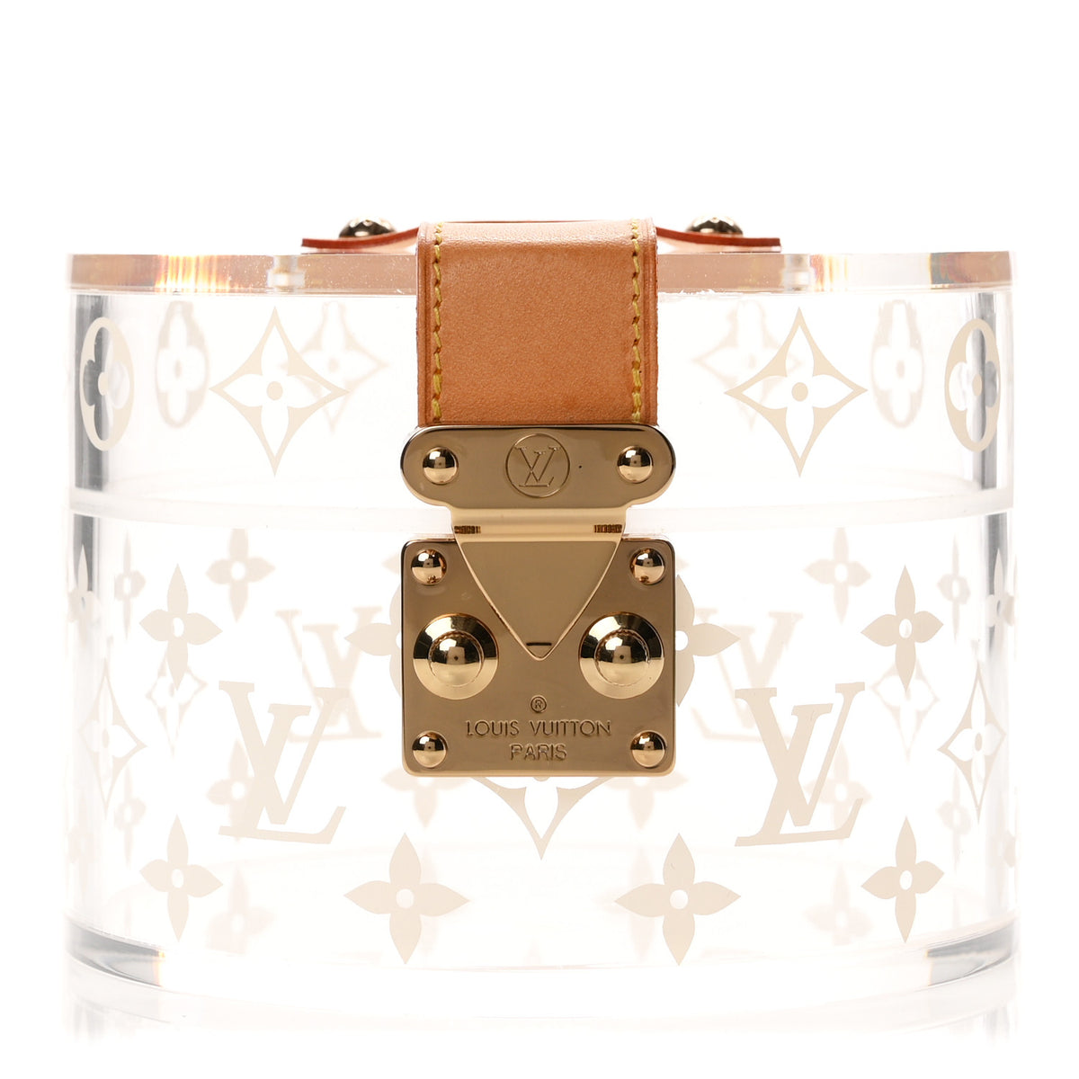 Louis Vuitton Transparent Plexiglass Box Scott 1 of 6