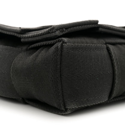 Bottega Veneta Webbing Maxi Intrecciato Cassette Bag Black 9 of 10