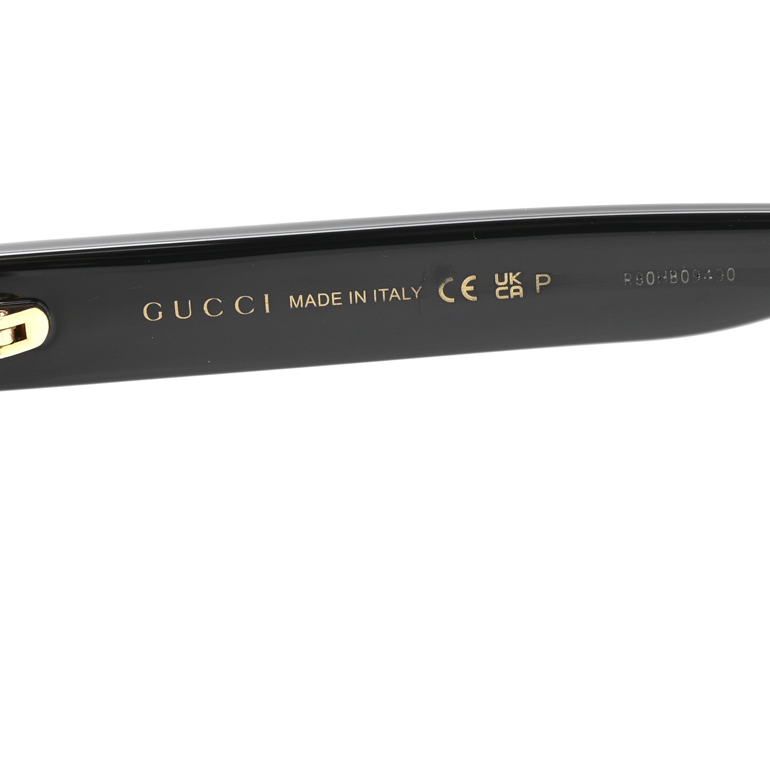 Gucci Acetate Square Frame Sunglasses GG1337S Black 5 of 8