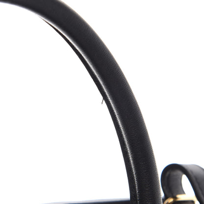 Saint Laurent Calfskin Monogram Baby Downtown Cabas Black 9 of 11
