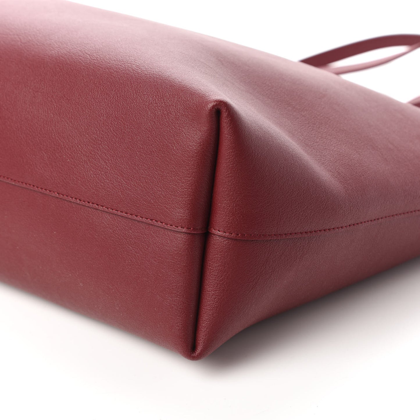 Calfskin Large Shopping Tote Rouge Legion