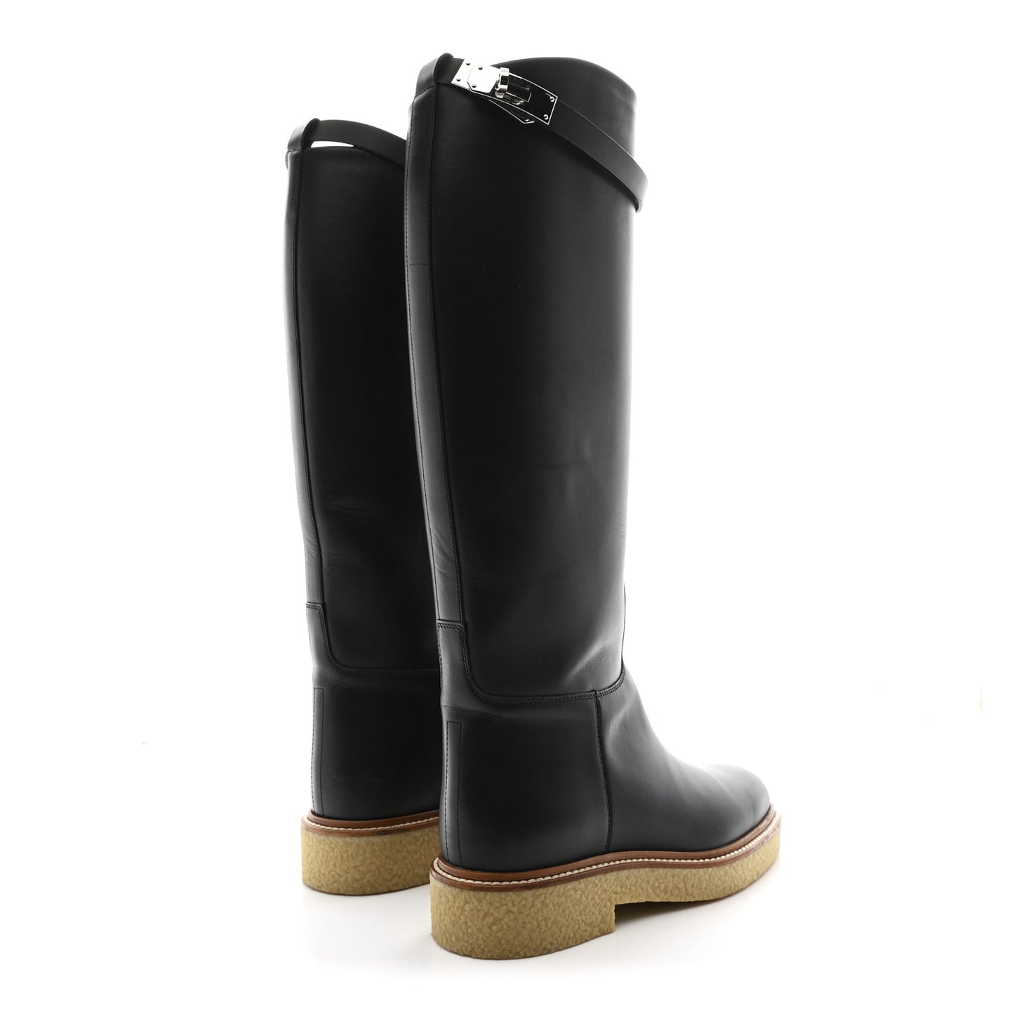Calfskin Honey Boots 38.5 Black