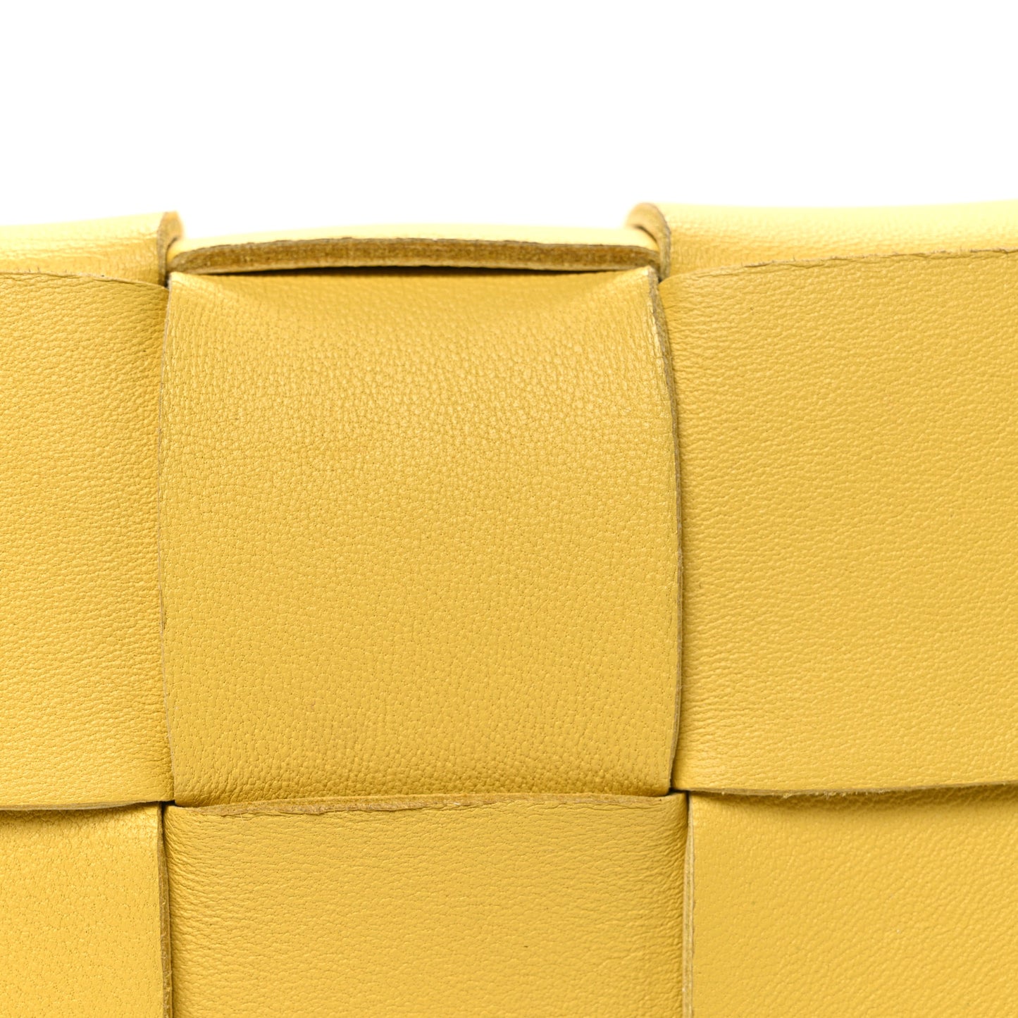 Lambskin Maxi Intrecciato Small Cassette Crossbody Bag Gold