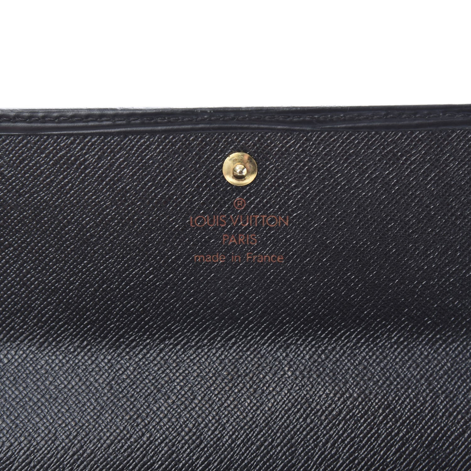 Louis Vuitton Epi Sarah Wallet Black 6 of 9