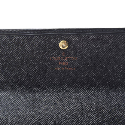 Louis Vuitton Epi Sarah Wallet Black 6 of 9