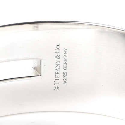 Tiffany Sterling Silver T Cutout Cuff Bracelet 4 of 5