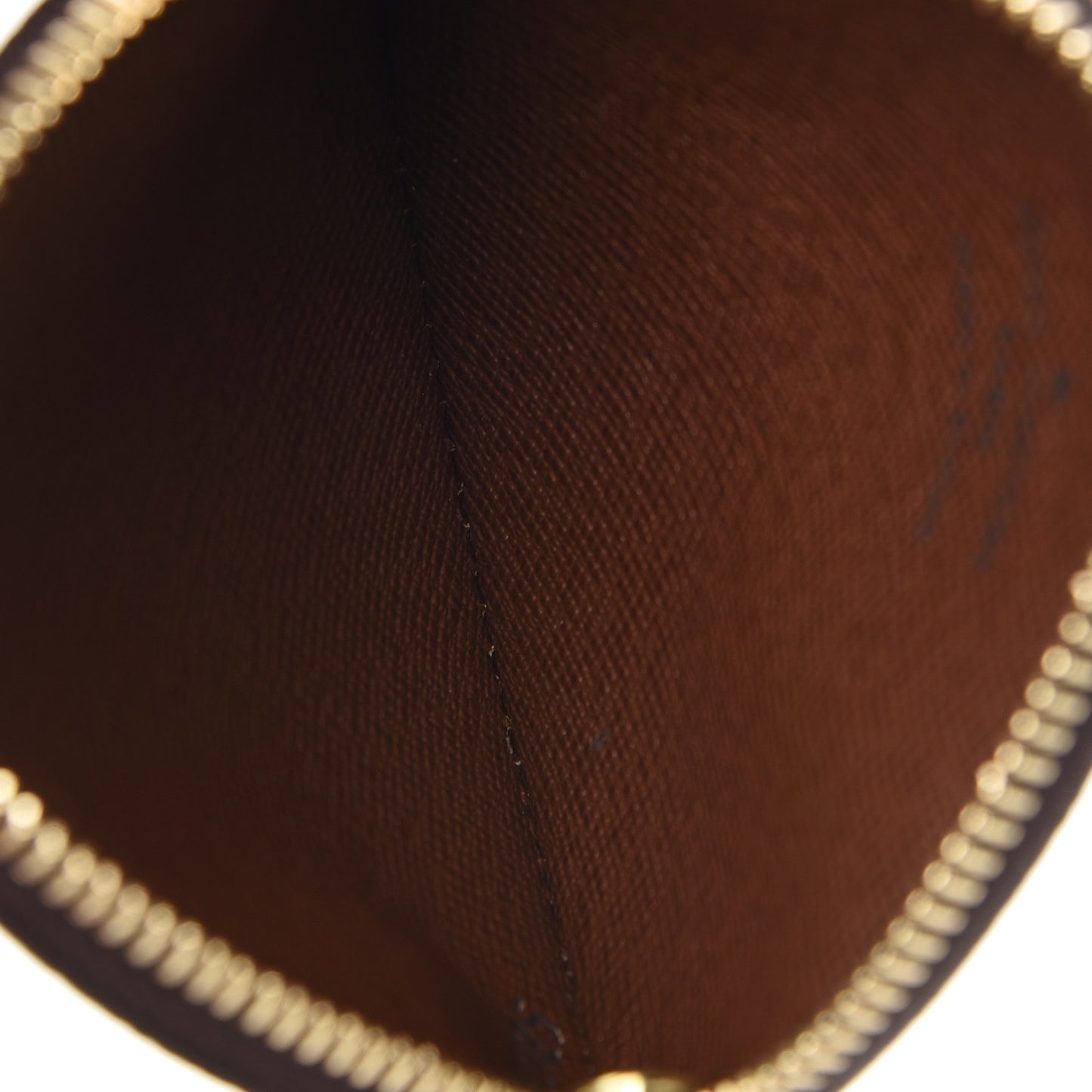 Monogram Round Coin Purse