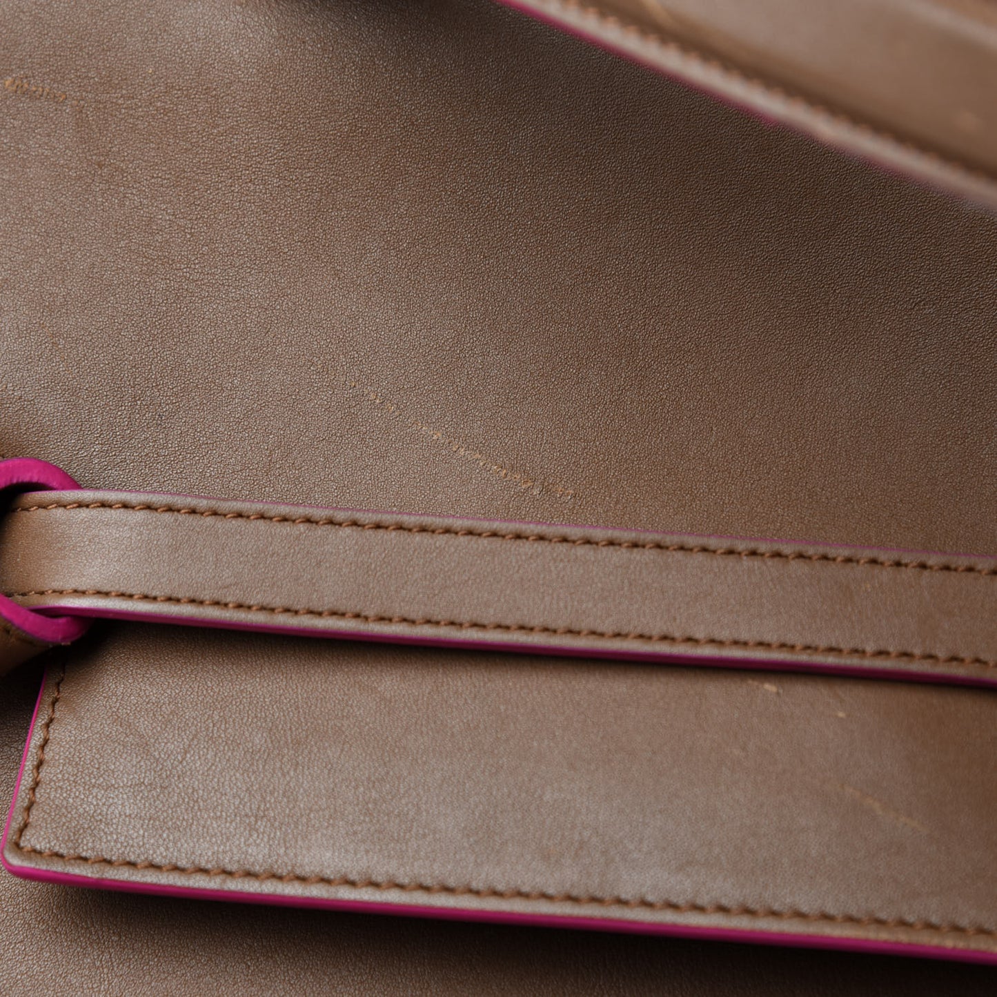 Smooth Calfskin Small Belt Bag Camel Pink