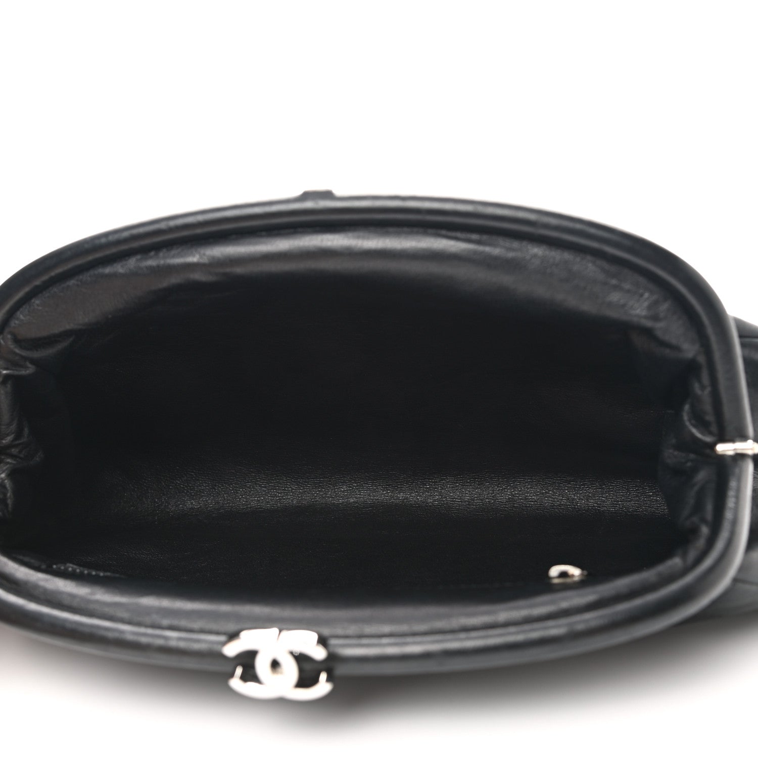 Chanel Lambskin Quilted Timeless Clutch Black 5 of 7