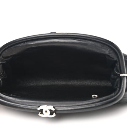 Chanel Lambskin Quilted Timeless Clutch Black 5 of 7