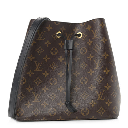 Louis Vuitton Monogram Neonoe MM Black 1 of 16