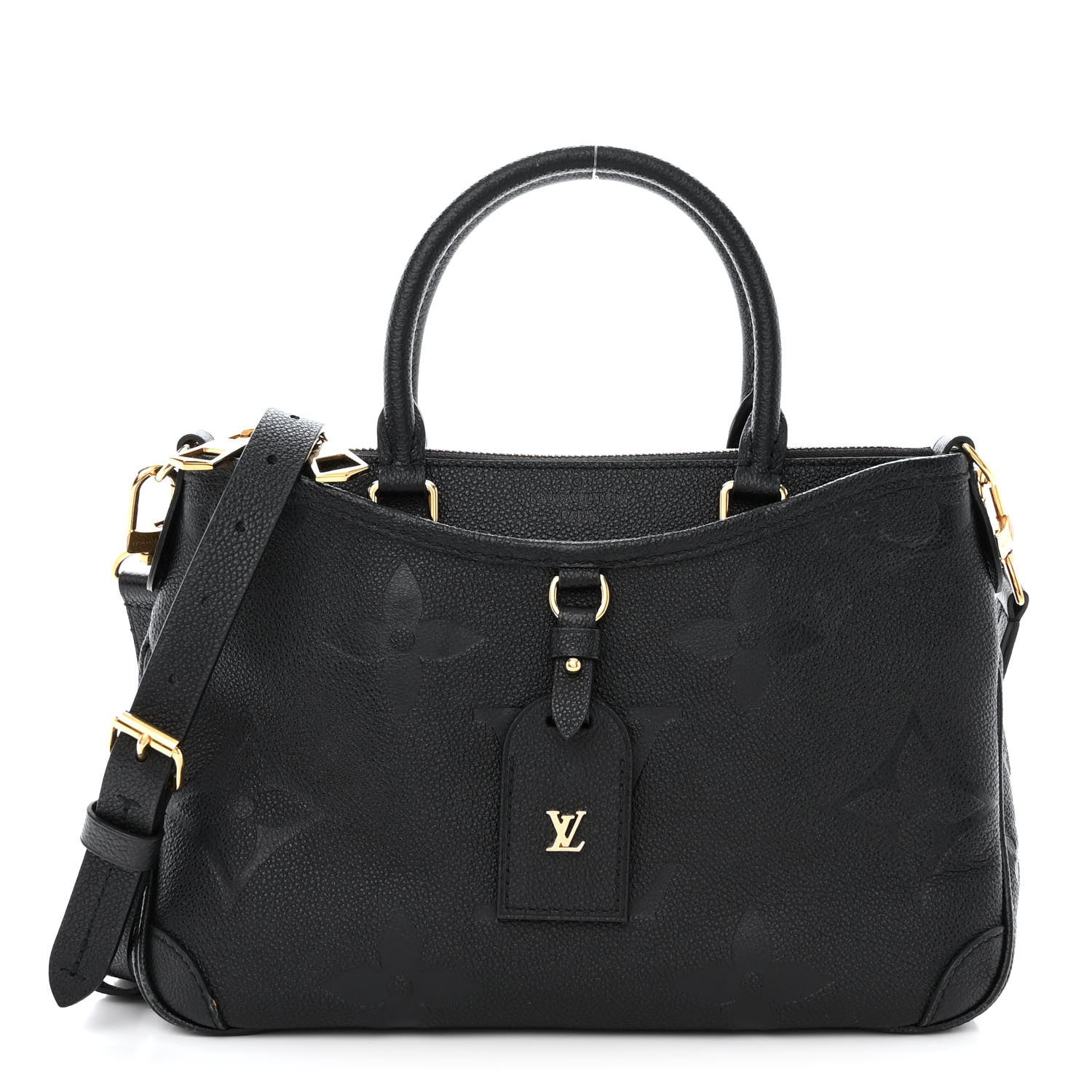 Louis Vuitton Empreinte Monogram Giant Trianon PM Black 1 of 13