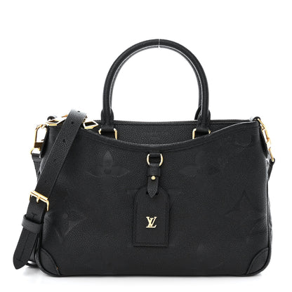 Louis Vuitton Empreinte Monogram Giant Trianon PM Black 1 of 13