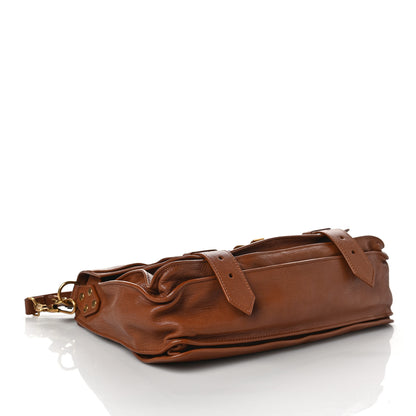 Proenza Schouler Lambskin Medium PS1 Satchel Saddle 3 of 9