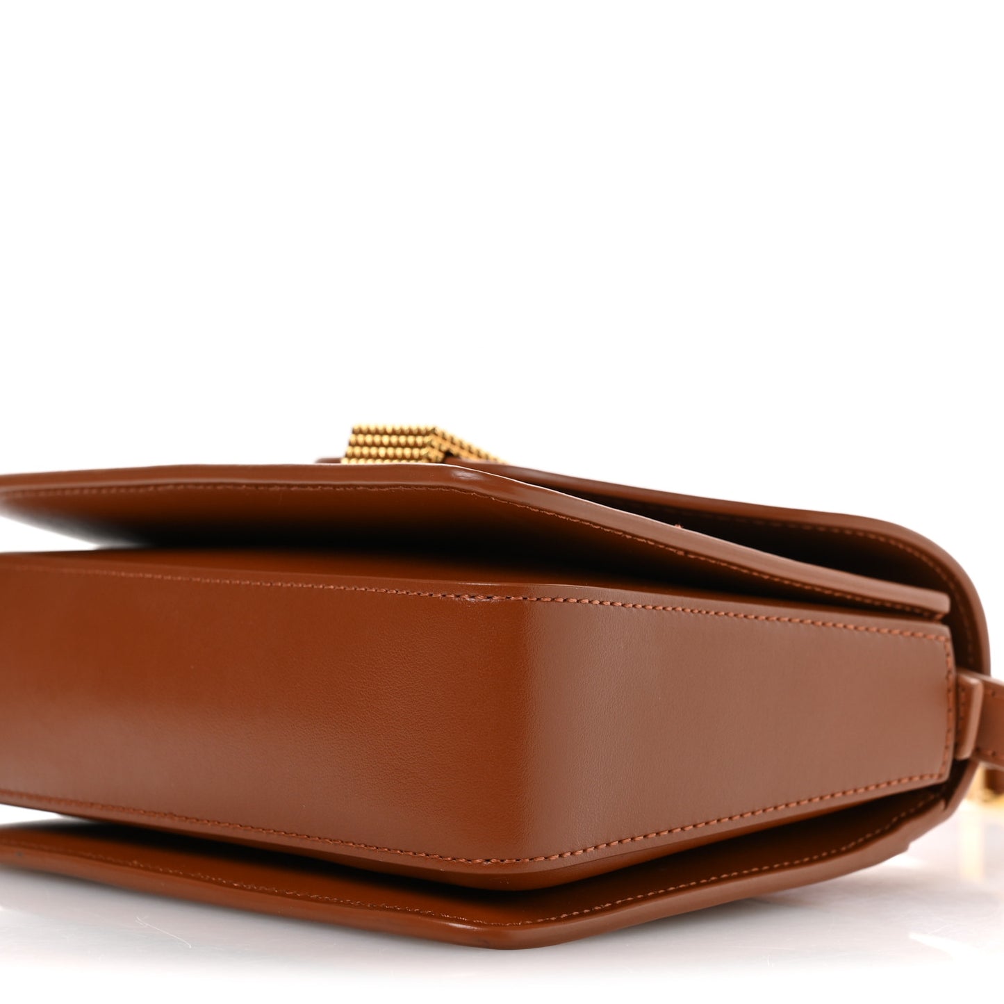 Calfskin Concerto Mini Top Handle Bag Tan