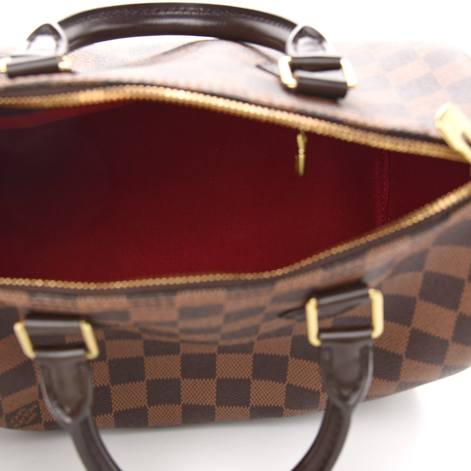Louis Vuitton Damier Ebene Speedy Bandouliere 25 5 of 9