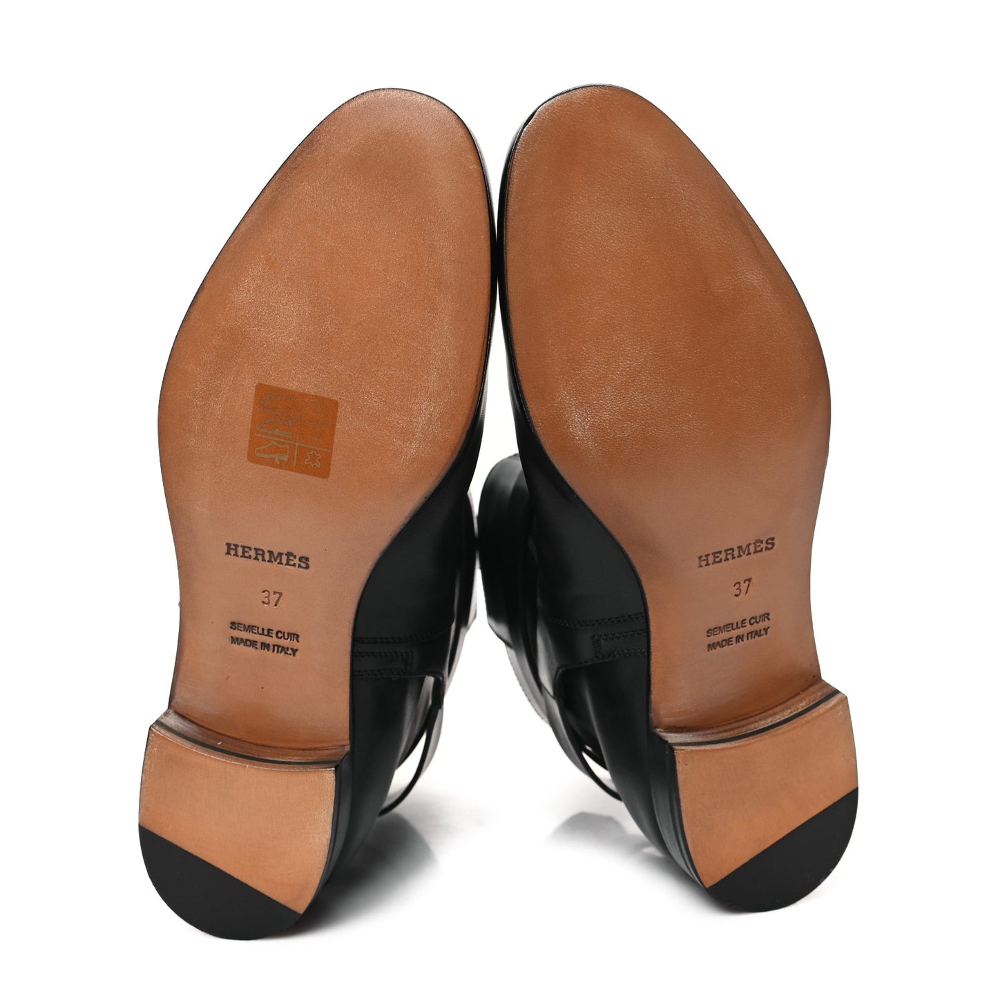 Calfskin Neo Ankle Boots 37 Black