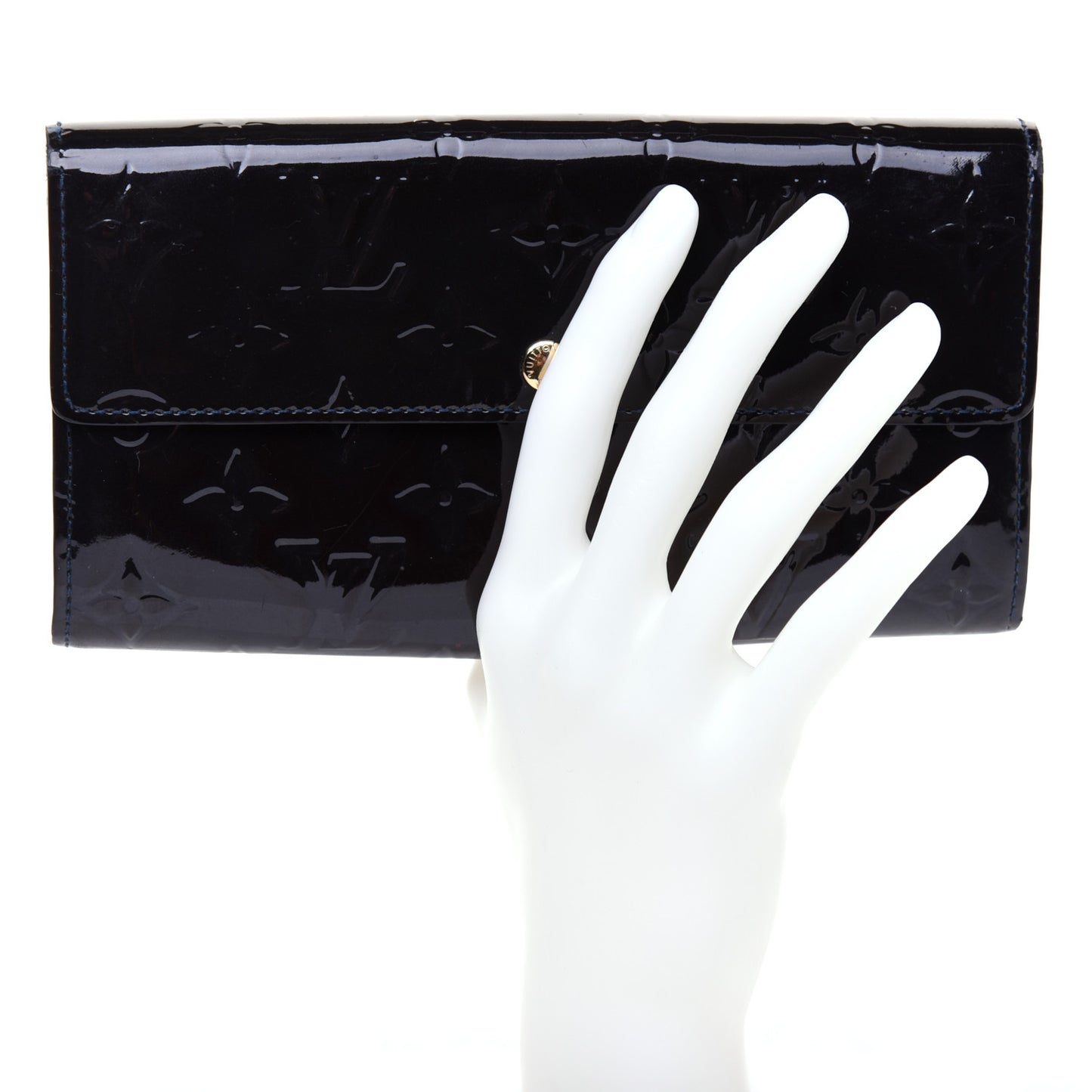 Vernis Sarah Wallet Blue Infini