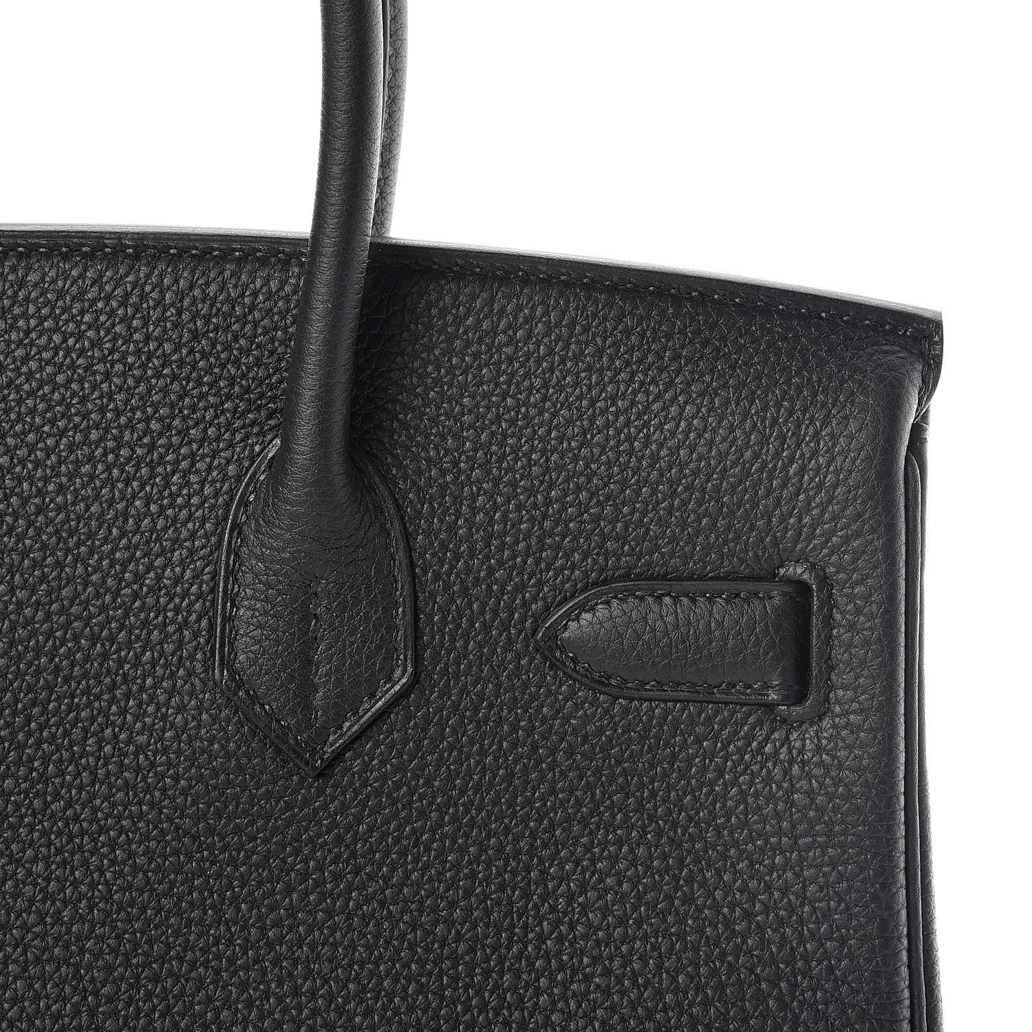 Hermes Togo Birkin 30 Black 25 of 31