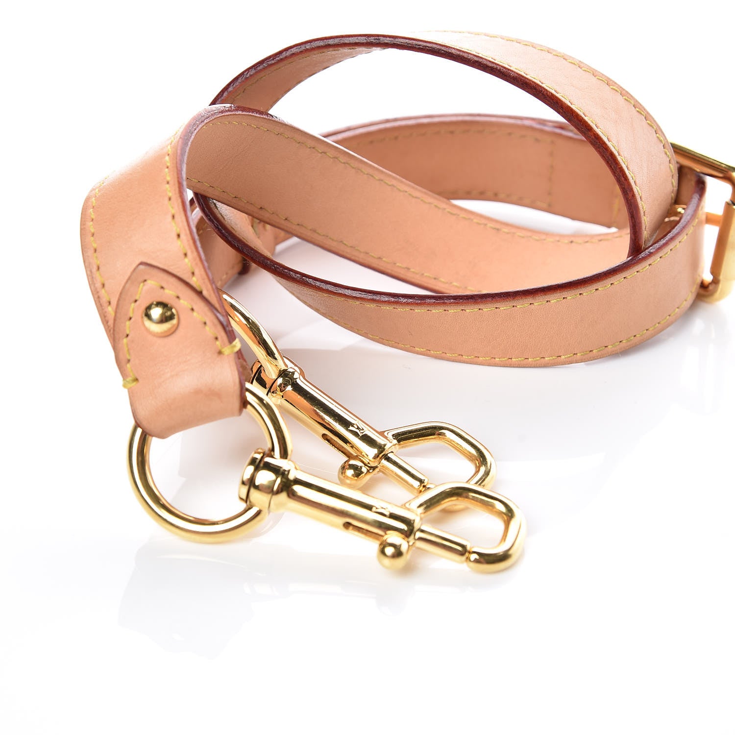 Louis Vuitton Vachetta 25mm Adjustable Shoulder Strap VVN 3 of 3