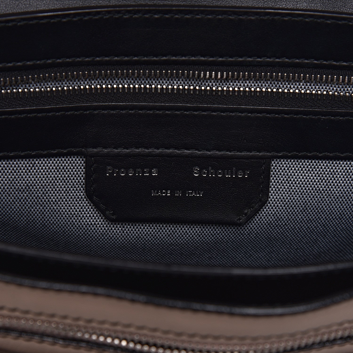 Proenza Schouler Grained Calfskin Medium Contrast Stitch PS1 Satchel Sand 6 of 11