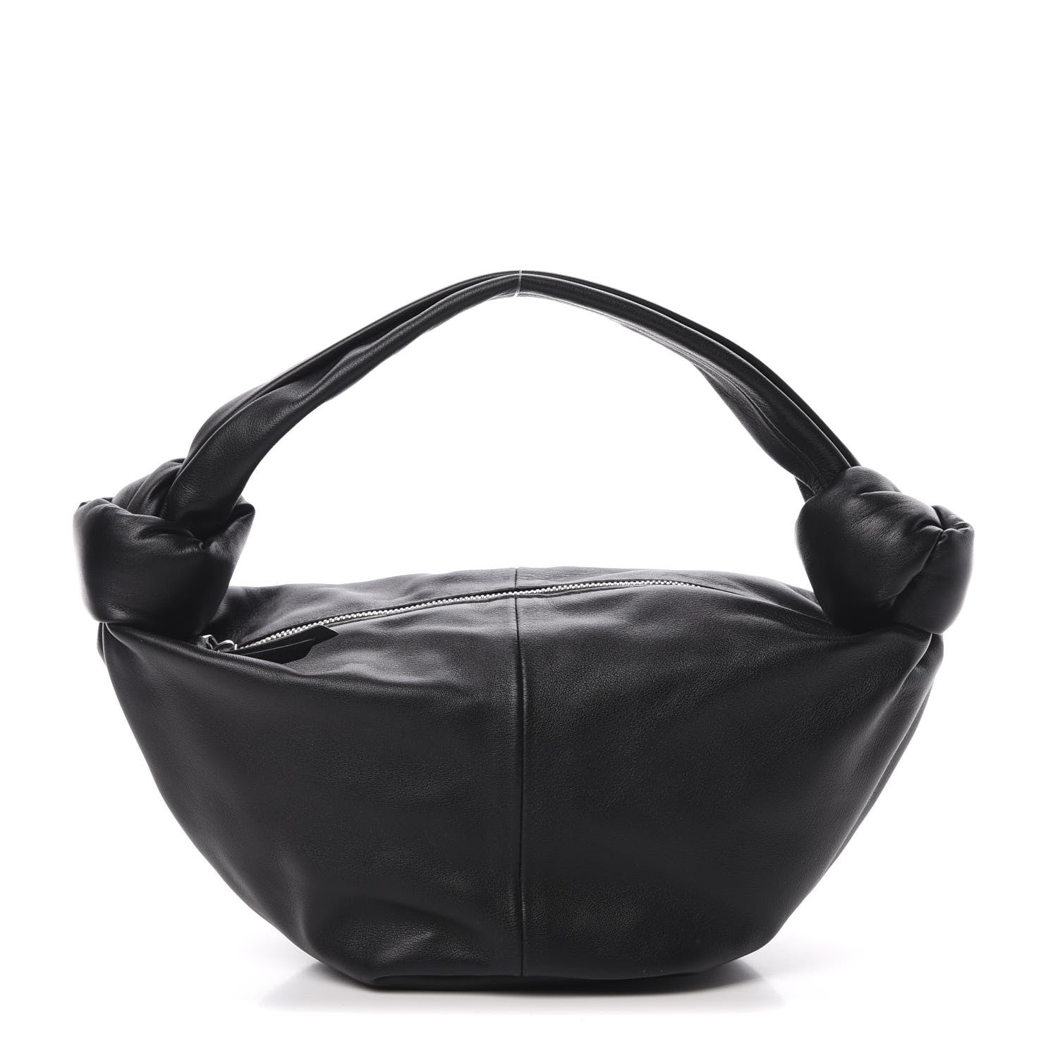 Bottega Veneta Nappa Mini Double Knot Bag Black 1 of 11