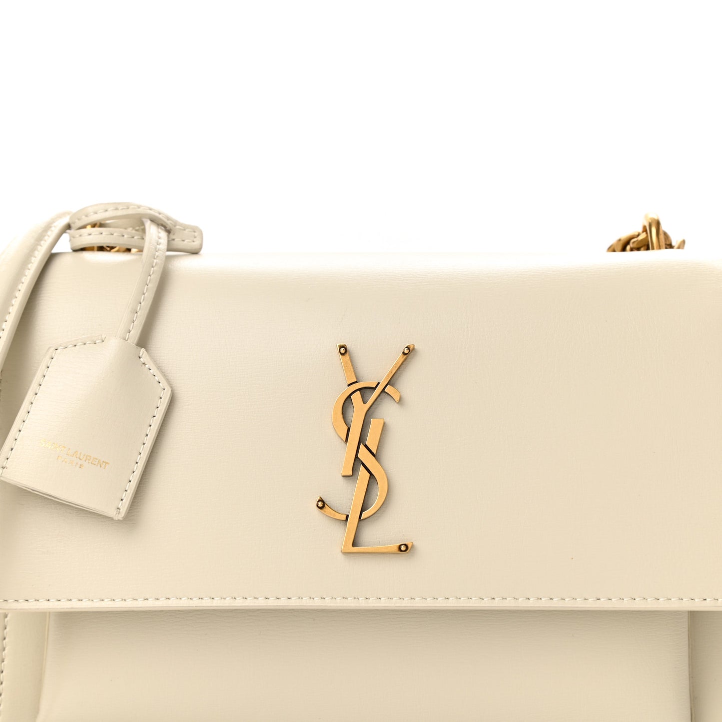 Calfskin Medium Monogram Sunset Blanc Vintage