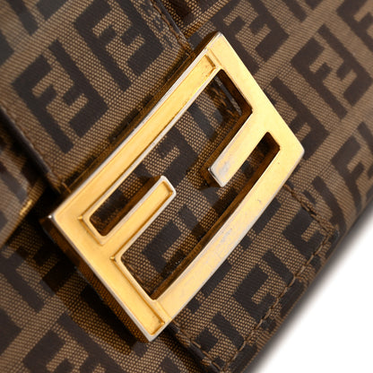Fendi Vinyl Zucchino Baguette Tobacco 12 of 14