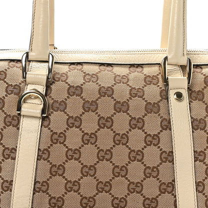 Gucci Monogram Small Abbey Boston Off White 8 of 12