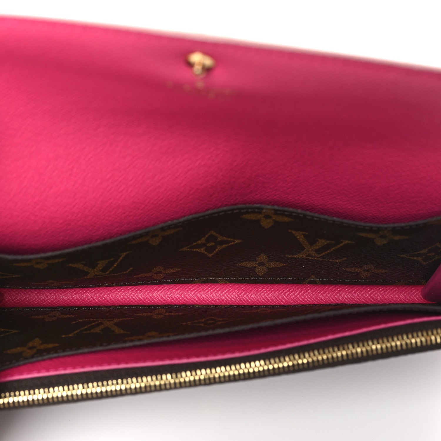 Louis Vuitton Monogram Bloom Flower Emilie Wallet 5 of 7