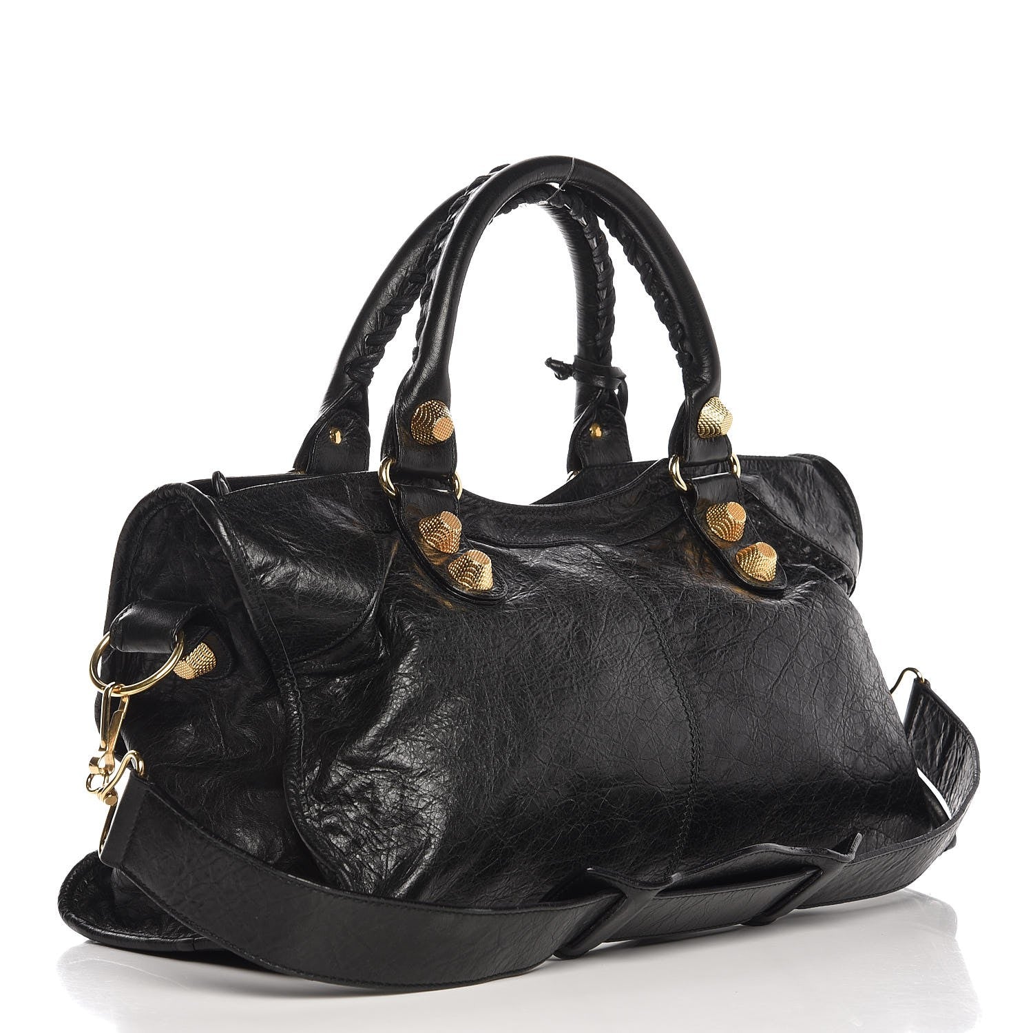 Balenciaga Agneau Giant 21 Gold Hardware Part Time Black 4 of 10