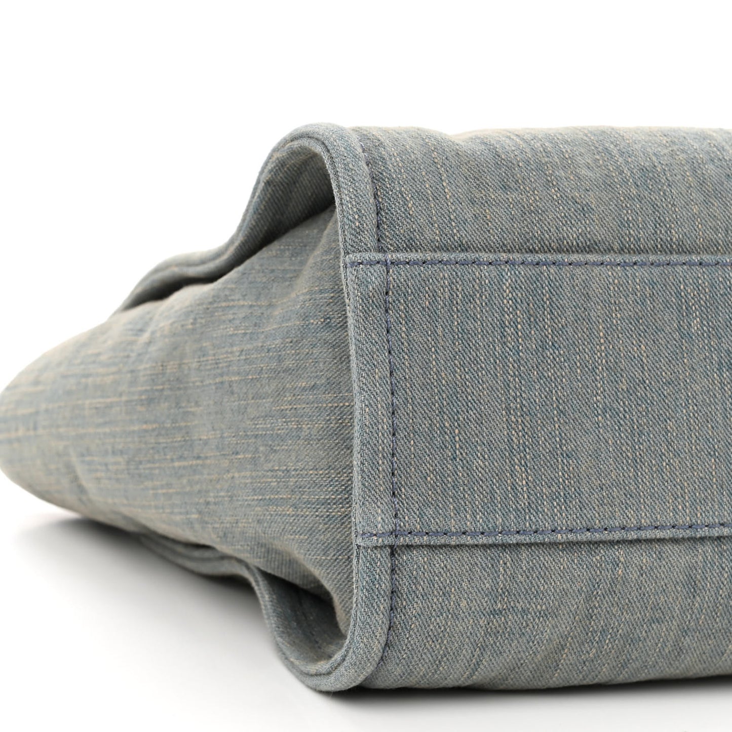 Denim Small Deauville Tote Light Blue